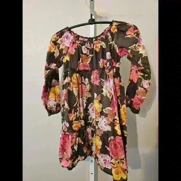 Charming Floral Print Dress for Kids - Picture 1 of 4